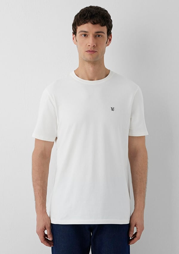 Mavi KISA KOL TİŞÖRT Vaporous Gray Gri Erkek T-Shirt