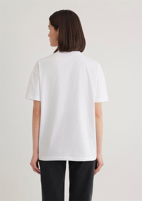 Mavi KiSA KOLLU PENYE Beyaz Beyaz Kadın T-Shirt