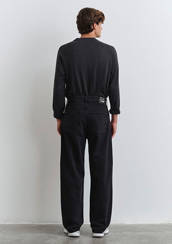 Mavi KVNc Smoke 90'S Urban Black Denim Erkek Kot Pantolon