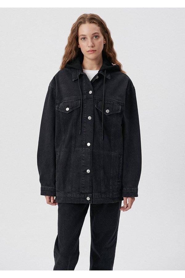 Mavi LEXA Dark Smoke DENiM Denim Kadın Ceket