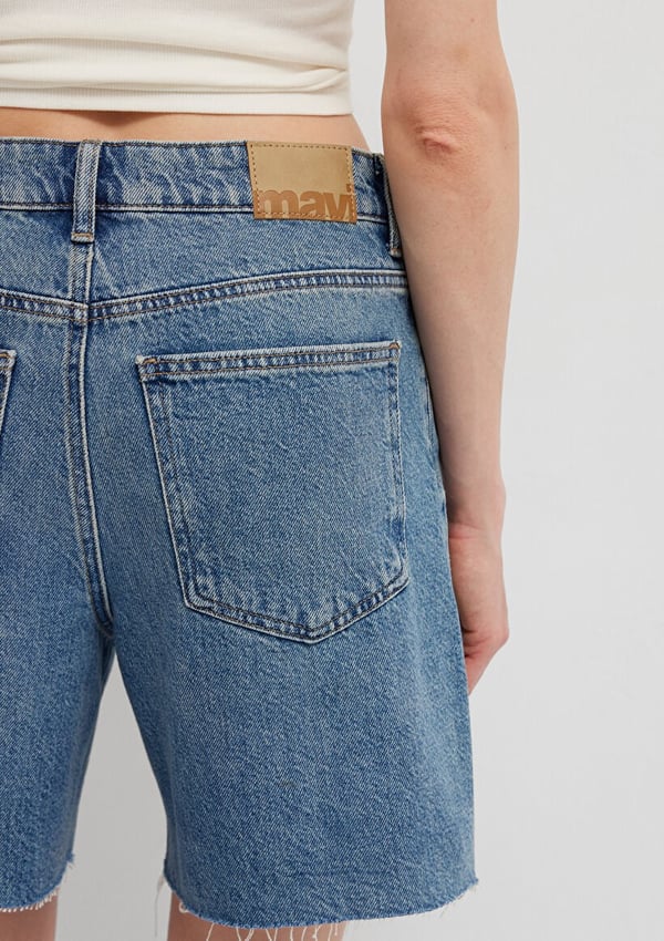 Mavi LIDIA Lt Used Denim Denim Kadın Şort