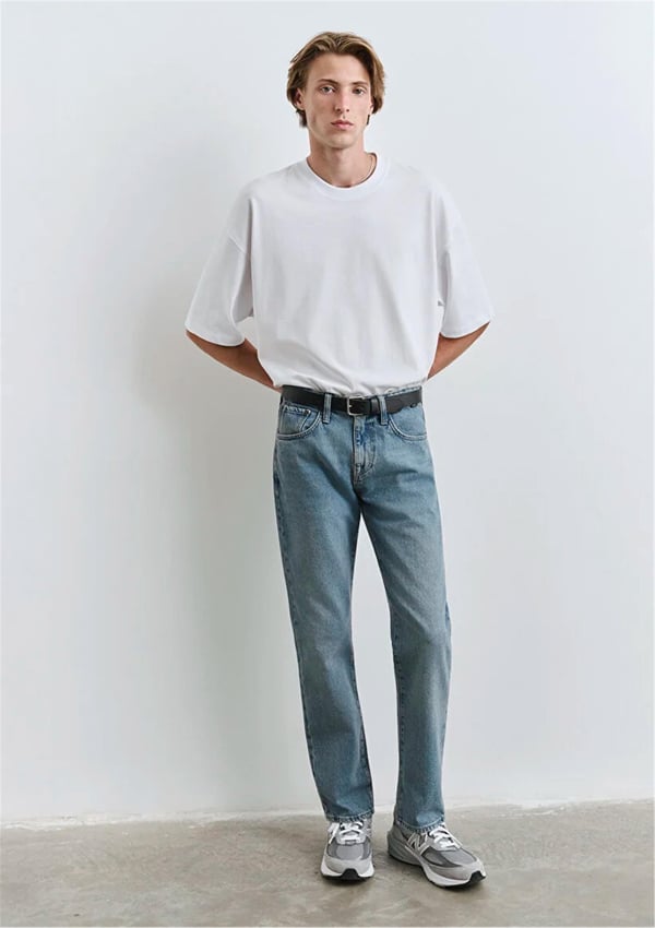 Mavi LISBON Street Puslu Açık Mavi Denim Erkek Kot Pantolon