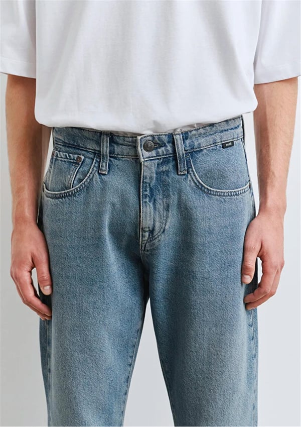 Mavi LISBON Street Puslu Açık Mavi Denim Erkek Kot Pantolon