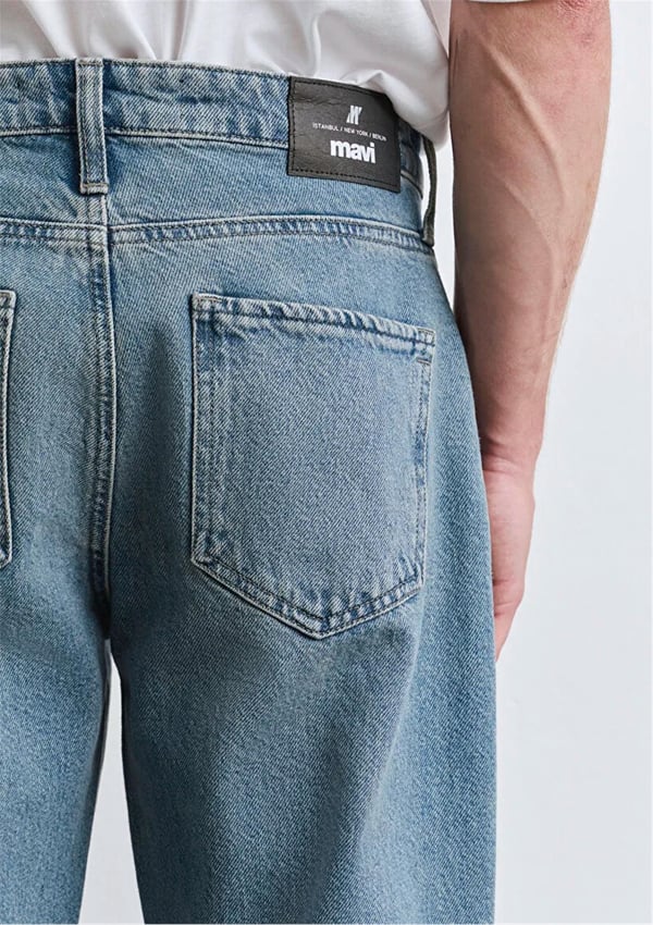 Mavi LISBON Street Puslu Açık Mavi Denim Erkek Kot Pantolon