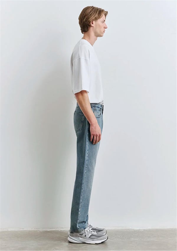 Mavi LISBON Street Puslu Açık Mavi Denim Erkek Kot Pantolon