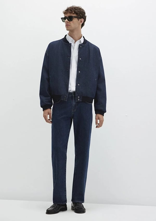 Mavi LiSBON Used Dark indigo Classic Denim Erkek Kot Pantolon