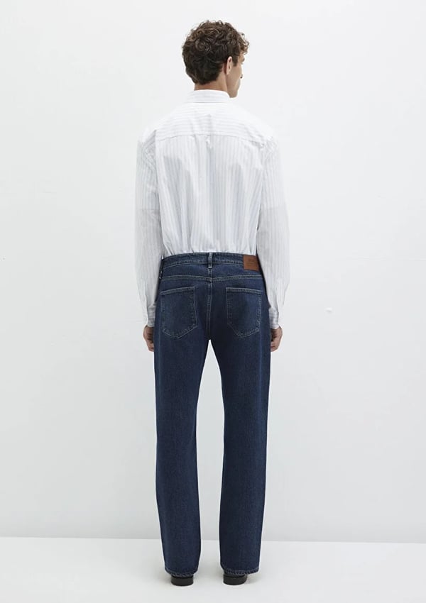 Mavi LiSBON Used Dark indigo Classic Denim Erkek Kot Pantolon