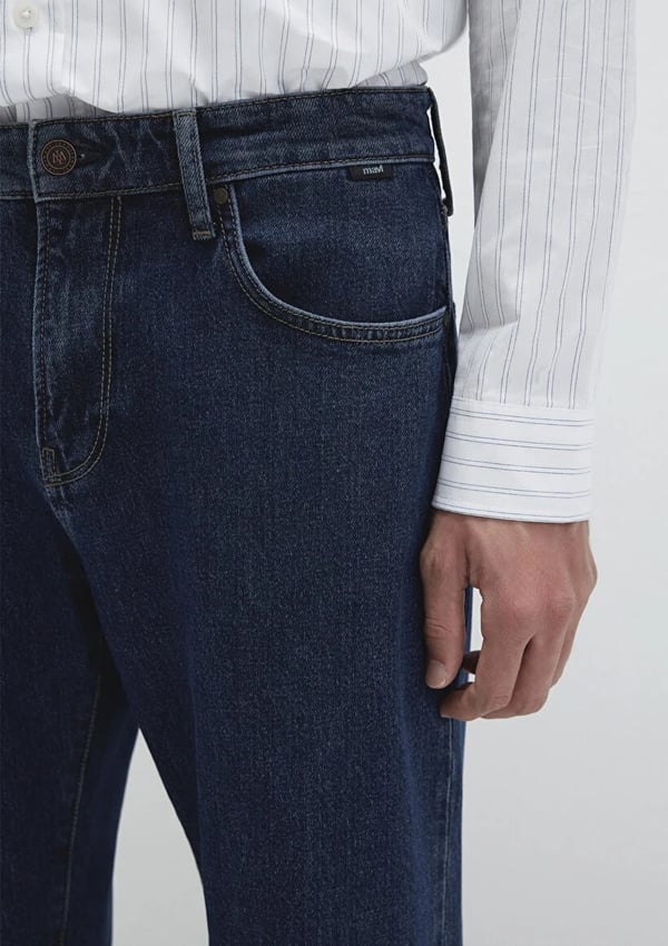 Mavi LiSBON Used Dark indigo Classic Denim Erkek Kot Pantolon