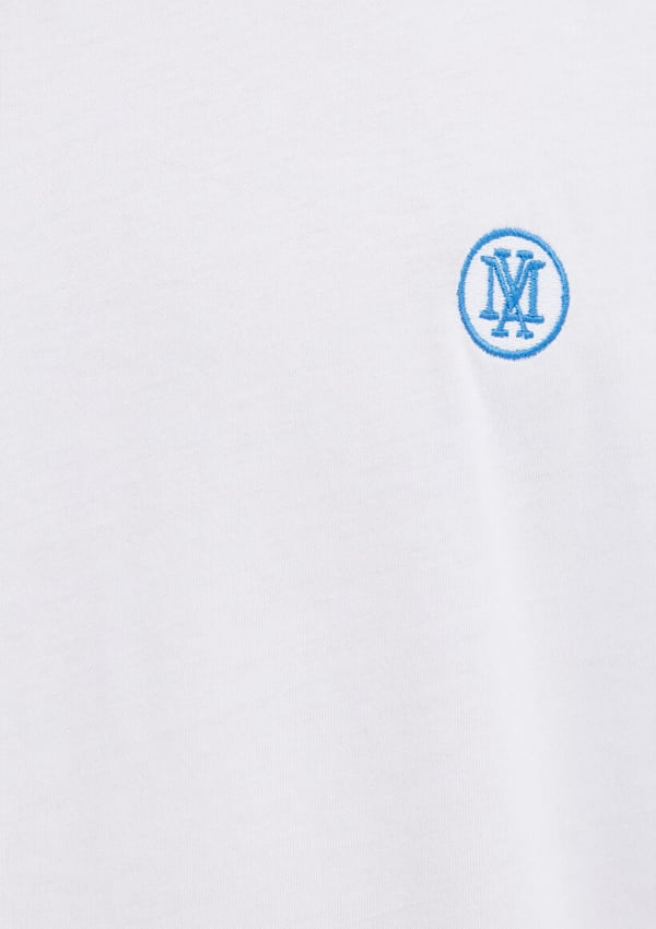 Mavi LOGO NAKIŞLI TİŞÖRT Beyaz Beyaz Erkek T-Shirt