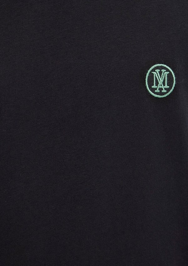 Mavi LOGO NAKIŞLI TİŞÖRT Siyah Siyah Erkek T-Shirt