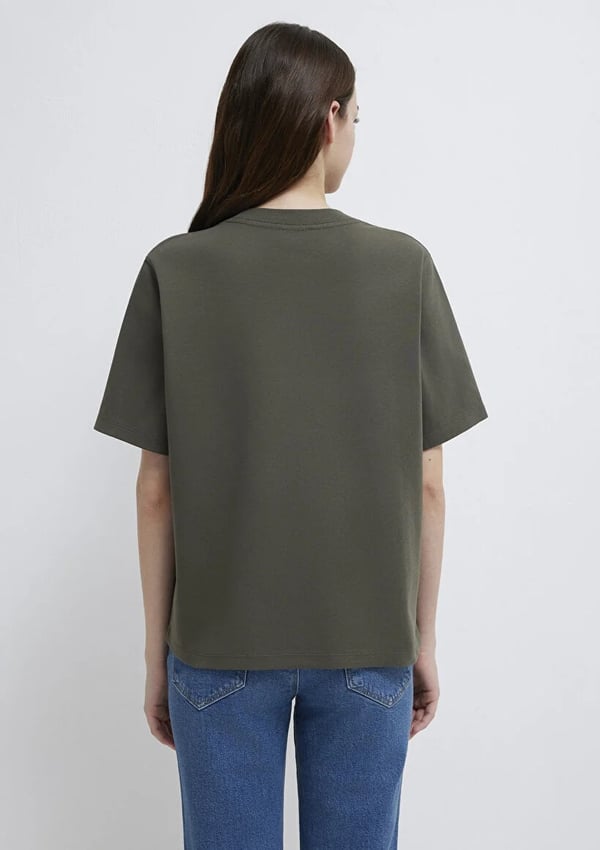 Mavi LOGO T-SHiRT Beluga Haki Kadın T-Shirt
