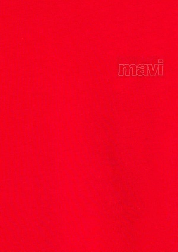Mavi LOGO TİŞÖRT Kırmızı Kırmızı Erkek Çocuk T-Shirt