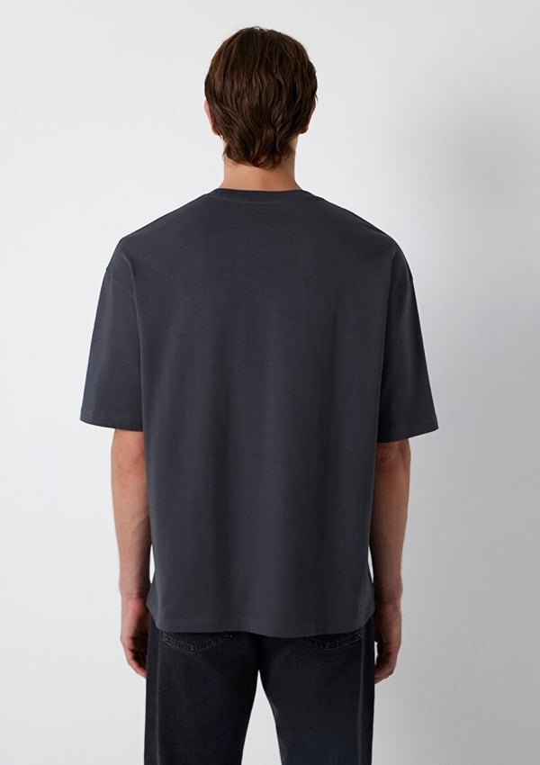 Mavi LOGO TİŞÖRT Kömür Siyah Erkek T-Shirt