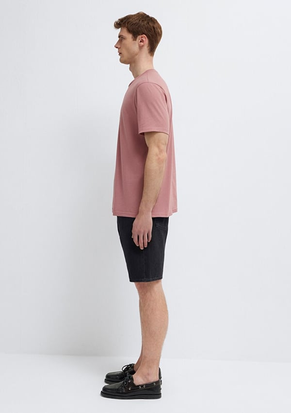 Mavi LOGO TİŞÖRT Nostalgia Rose Pembe Erkek T-Shirt