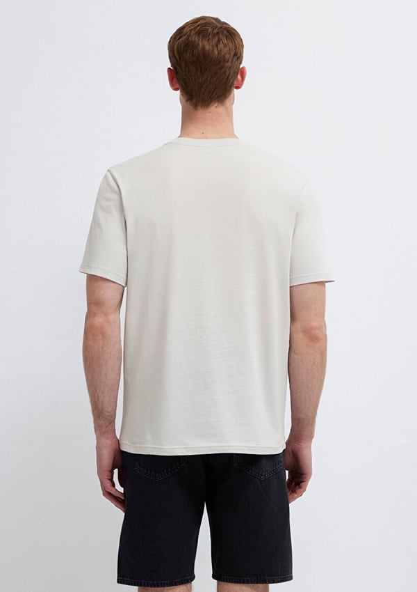 Mavi LOGO TİŞÖRT Pus Gri Gri Erkek T-Shirt