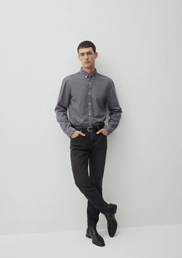 Mavi LONDON Classic Denim Antrasit Denim Erkek Kot Pantolon