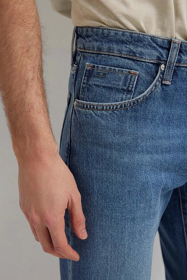 Mavi LONDON Classic Denim Koyu Mavi Mavi Erkek Kot Pantolon