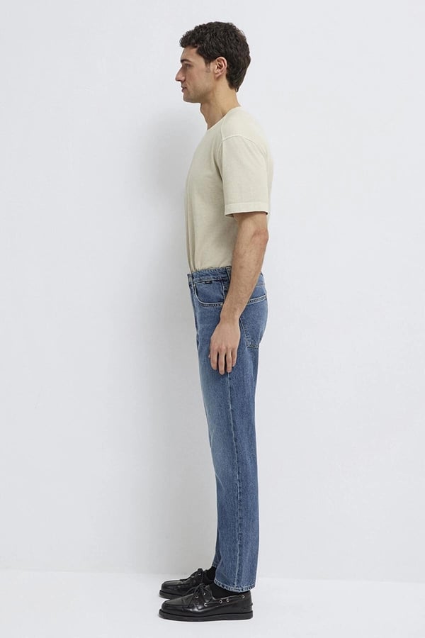 Mavi LONDON Classic Denim Koyu Mavi Mavi Erkek Kot Pantolon