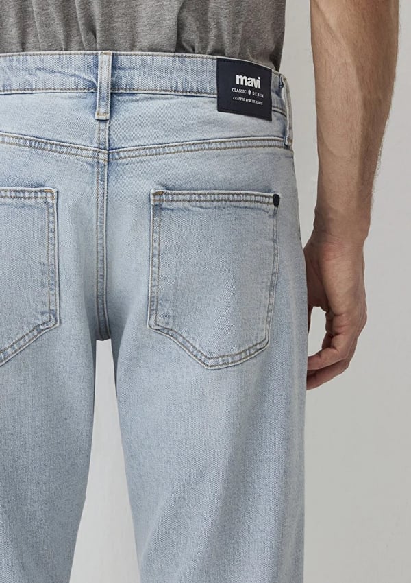 Mavi LONDON Lt Classic Denim Denim Erkek Kot Pantolon