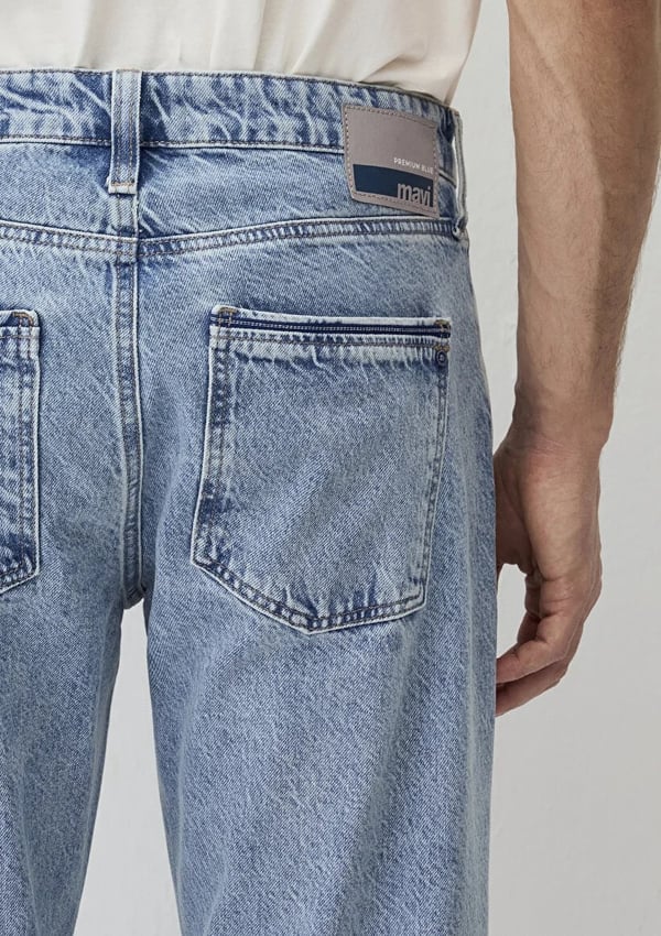 Mavi LONDON Lt Premium Blue Denim Erkek Kot Pantolon