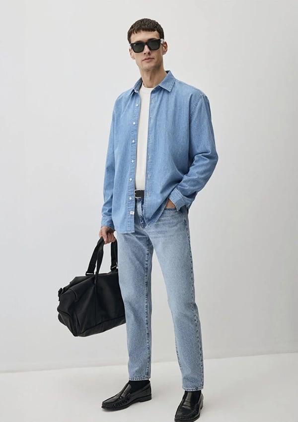 Mavi LONDON Lt Premium Blue Denim Erkek Kot Pantolon