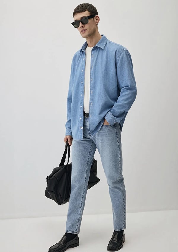 Mavi LONDON Lt Premium Blue Denim Erkek Kot Pantolon