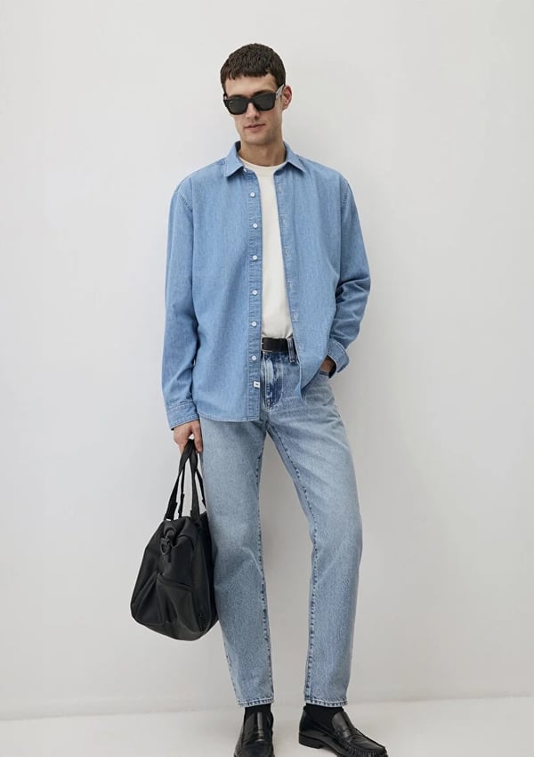 Mavi LONDON Lt Premium Blue Denim Erkek Kot Pantolon
