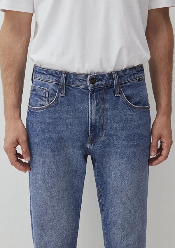 Mavi LONDON Mid Brushed Classic Denim Denim Erkek Kot Pantolon