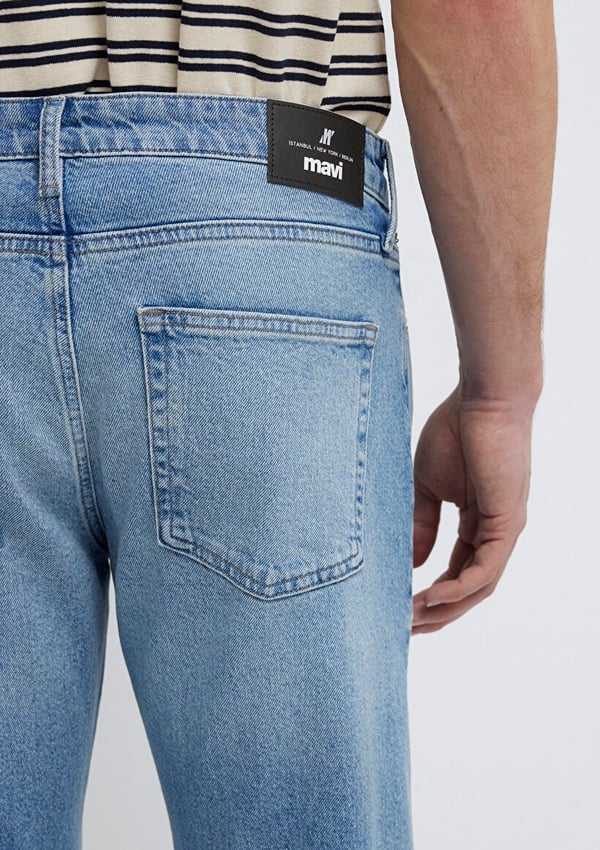 Mavi LONDON Mid Used Street Denim Denim Erkek Kot Pantolon