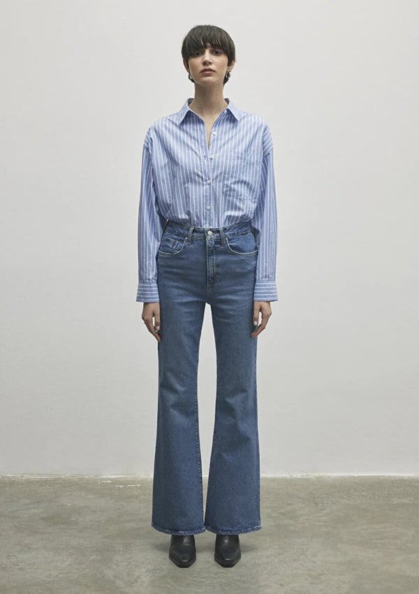 Mavi LOS ANGELES Mid Classic Denim Denim Kadın Kot Pantolon