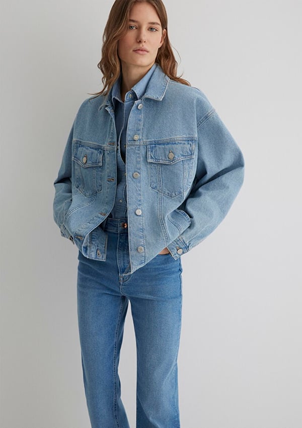 Mavi LUNA Lt Blue Denim Denim Kadın Ceket