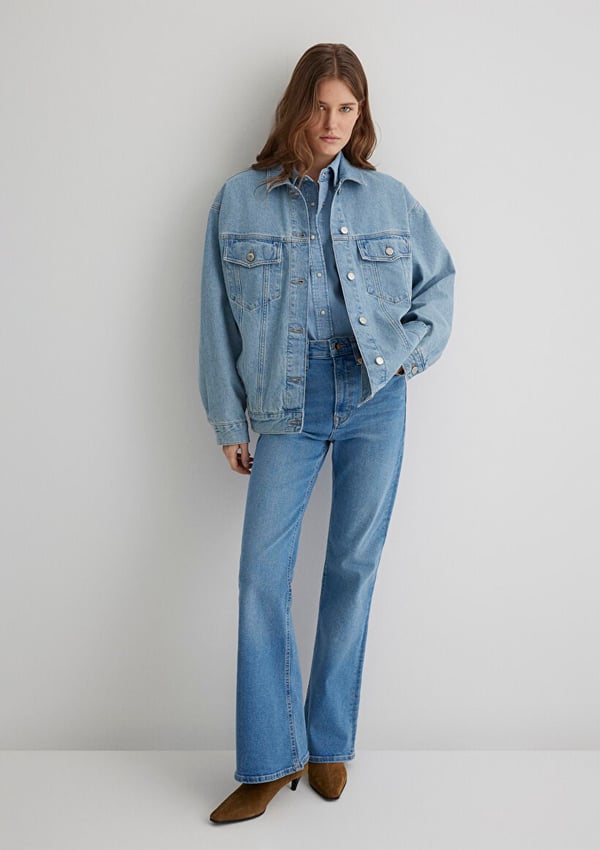 Mavi LUNA Lt Blue Denim Denim Kadın Ceket