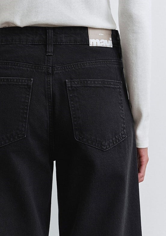 Mavi MALIBU Dark Smoke Denim Siyah Kadın Kot Pantolon