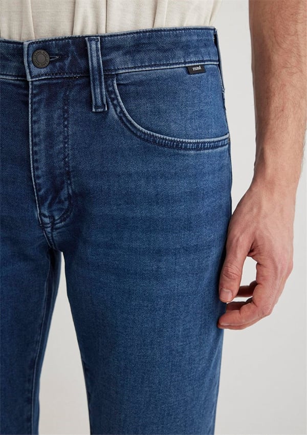 Mavi MARCUS Dark Brushed Sporty Denim Erkek Kot Pantolon