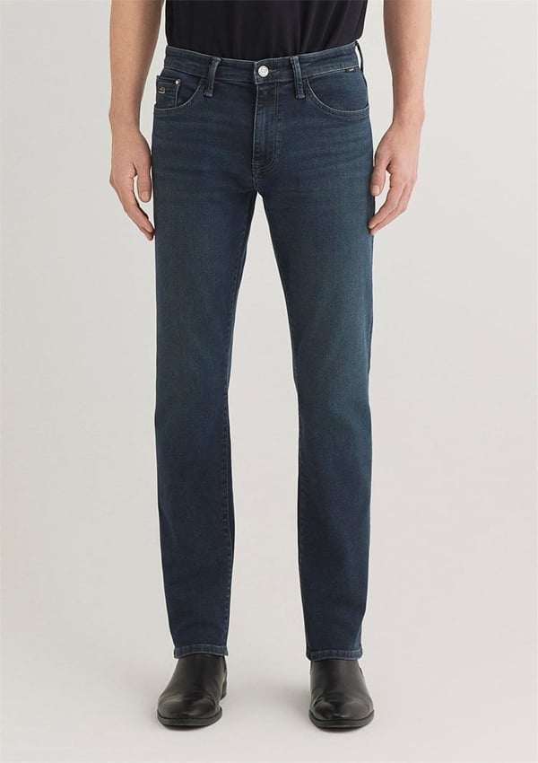 Mavi MARCUS Dark Shaded Lux Black Denim Erkek Kot Pantolon