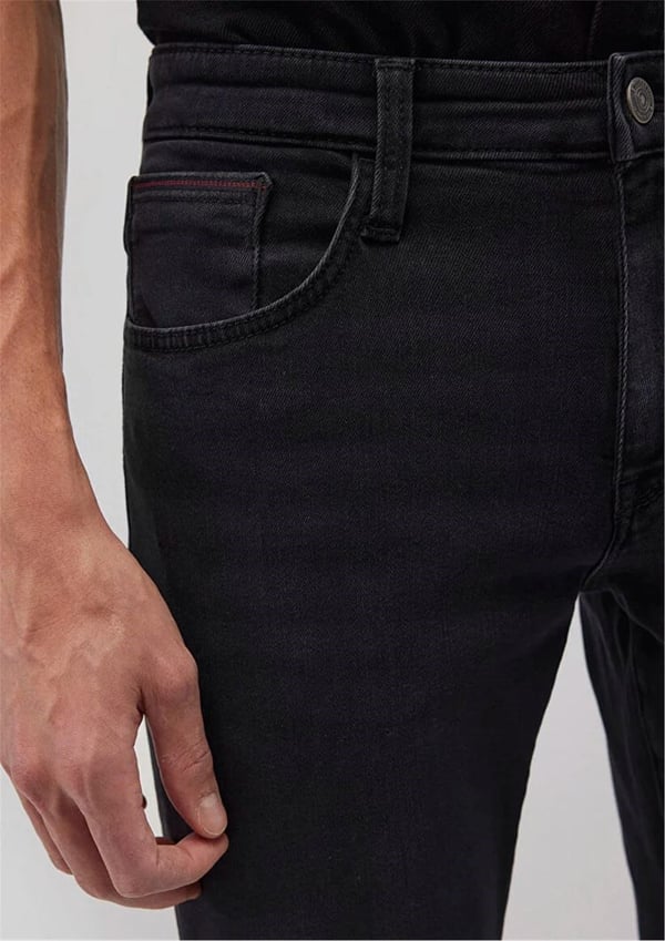Mavi MARCUS Deep Smoke Mavi Black Denim Erkek Kot Pantolon