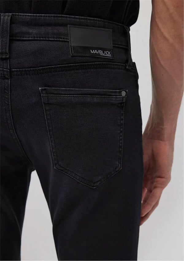 Mavi MARCUS Deep Smoke Mavi Black Denim Erkek Kot Pantolon
