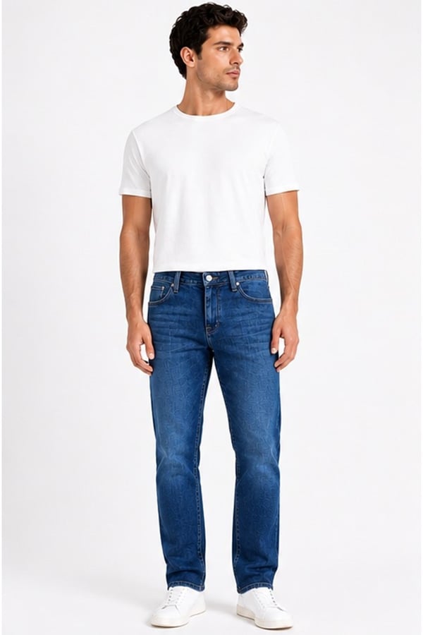 Mavi MARCUS Mid Blue Str Denim Erkek Kot Pantolon