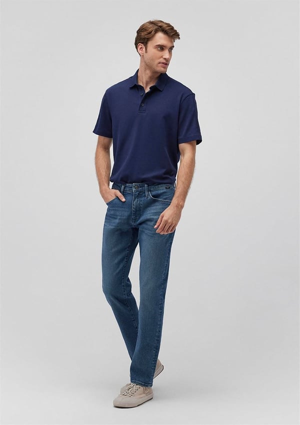 Mavi MARCUS Mid Shaded Mavi Black Denim Erkek Kot Pantolon