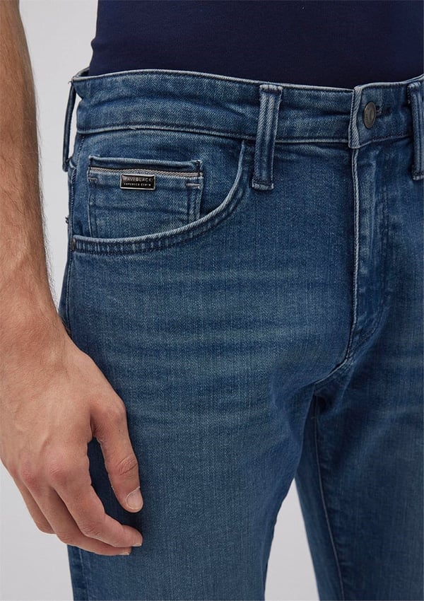Mavi MARCUS Mid Shaded Mavi Black Denim Erkek Kot Pantolon