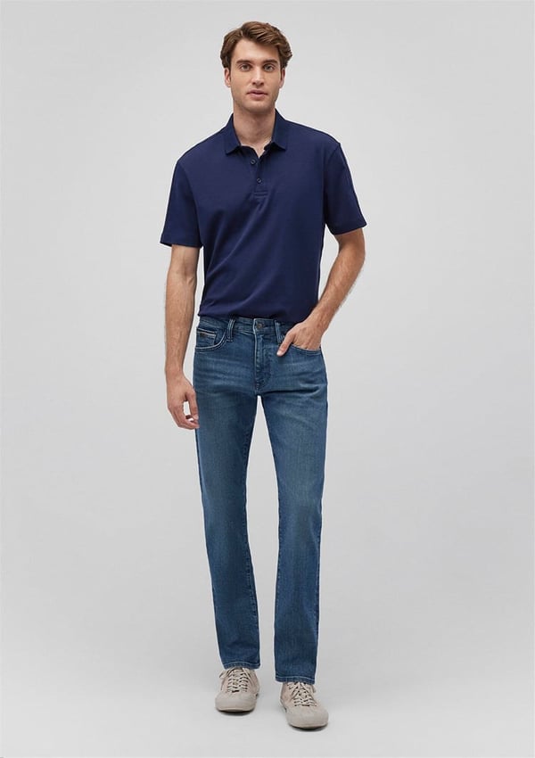 Mavi MARCUS Mid Shaded Mavi Black Denim Erkek Kot Pantolon