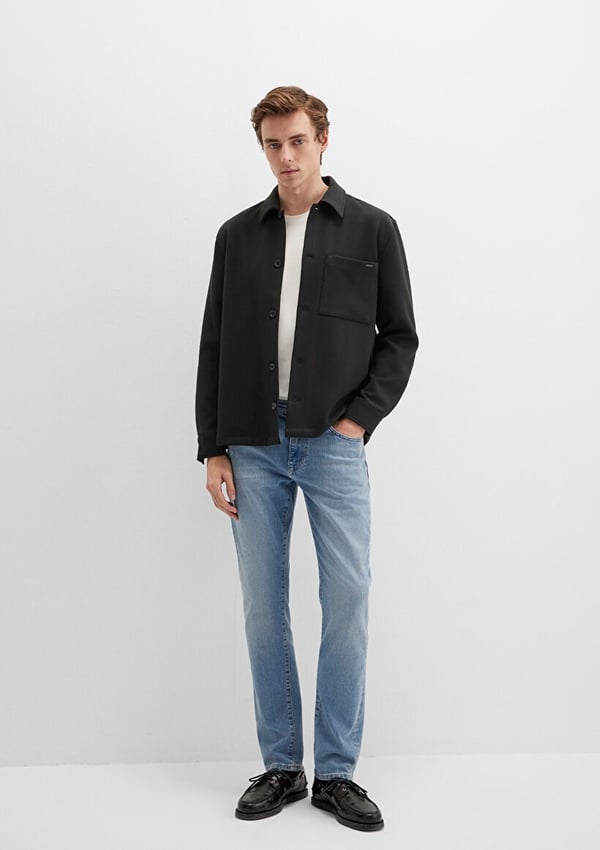 Mavi MARCUS Mid Sky Mavi Black Denim Erkek Kot Pantolon