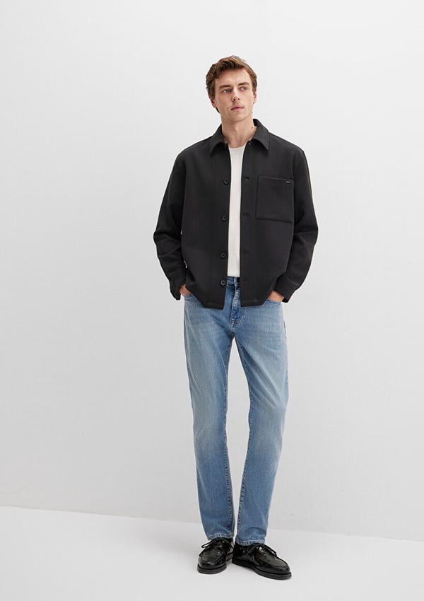 Mavi MARCUS Mid Sky Mavi Black Denim Erkek Kot Pantolon