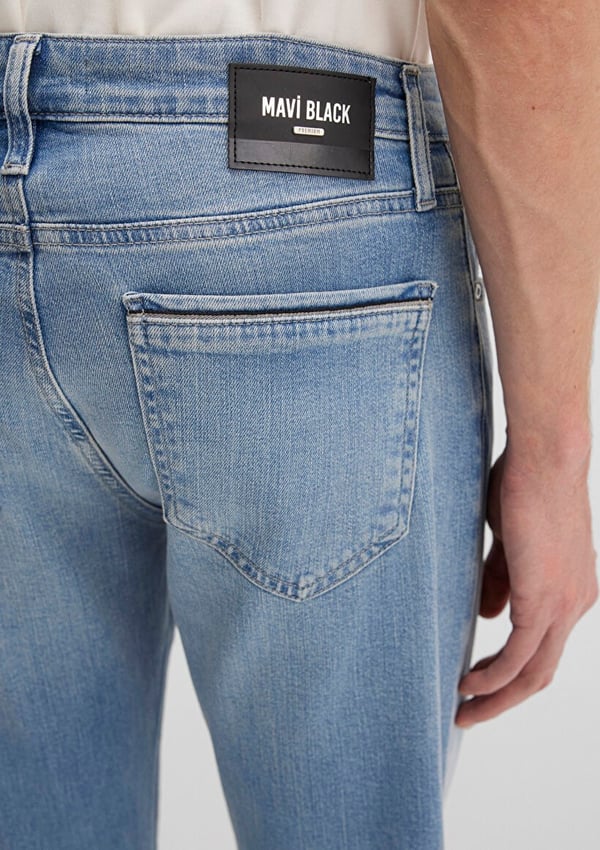 Mavi MARCUS Mid Sky Mavi Black Denim Erkek Kot Pantolon