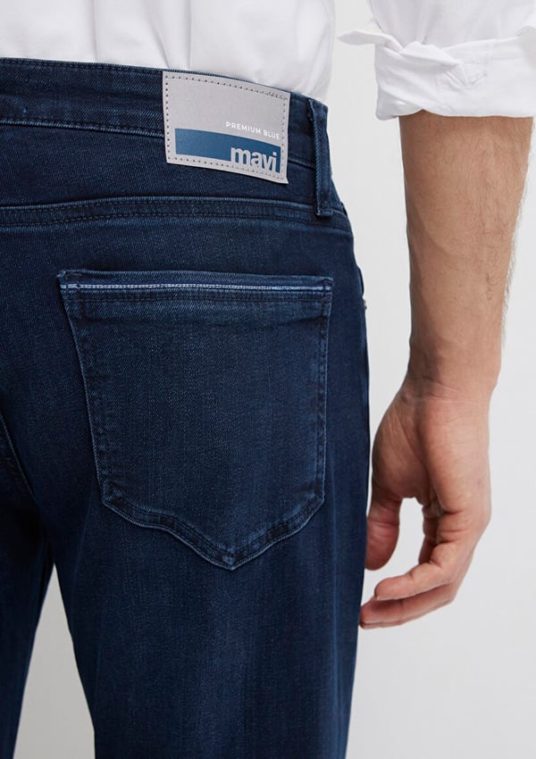 Mavi MARCUS Premium Blue Mürekkep Mavisi Lacivert Erkek Kot Pantolon