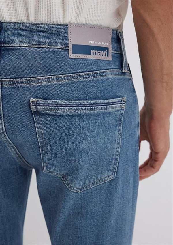 Mavi MARCUS Premium Blue Vintage Indigo Mavis Denim Erkek Kot Pantolon