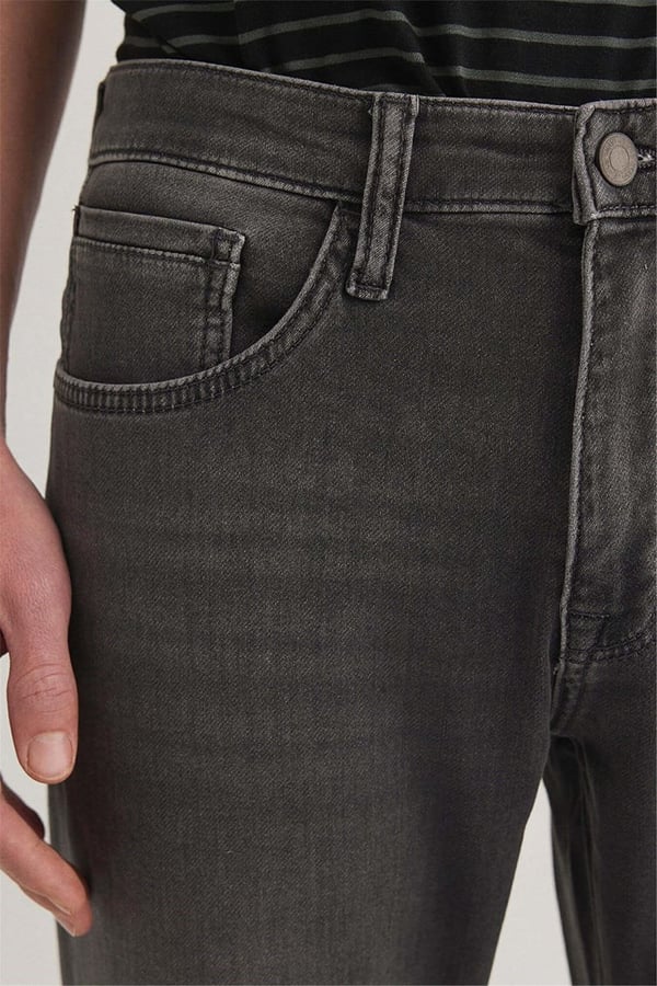 Mavi MARCUS Smoke Brushed Sporty Antrasit Erkek Kot Pantolon