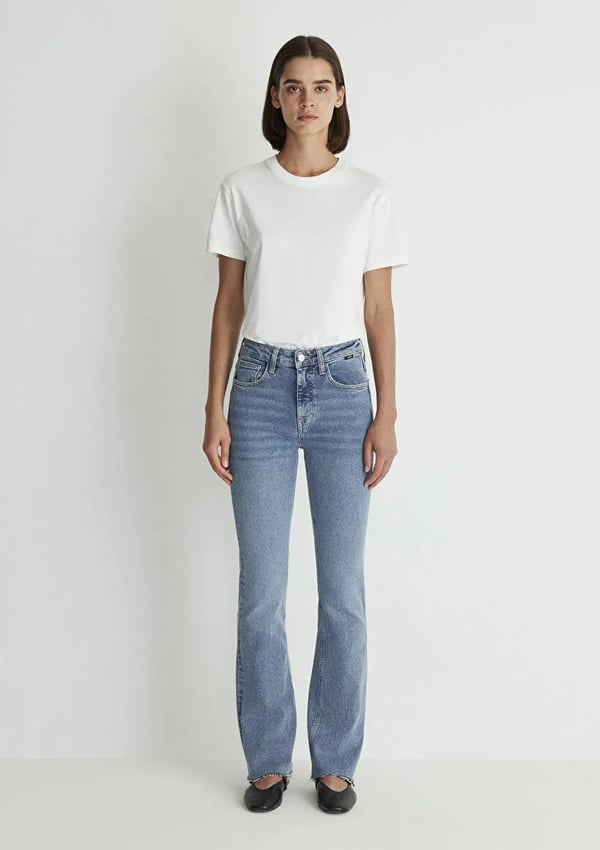 Mavi MARiA Mid indigo 90's Denim Kadın Kot Pantolon