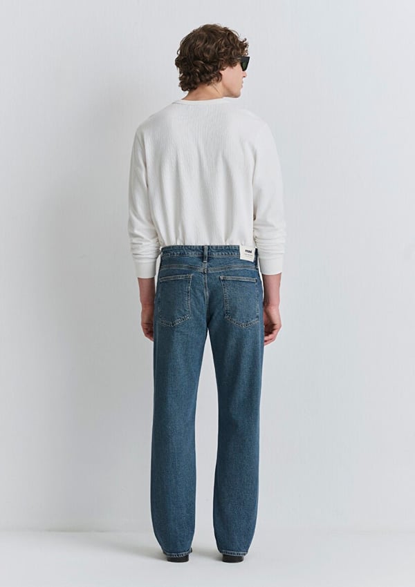 Mavi MARLON Classic Denim Puslu Mavi Denim Erkek Kot Pantolon