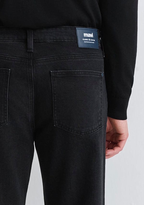Mavi MARLON Classic Denim Yıkamalı Siyah Antrasit Erkek Kot Pantolon